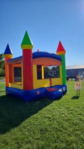 Rainbow Bounce House Capture Culture Party Rentals