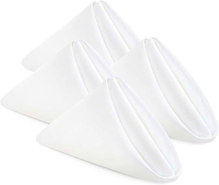 White Dinner Napkins