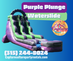 Purple Plunge 18-foot Waterslide