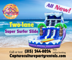 Super Surfer 18-foot Waterslide (2 lanes)