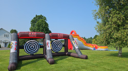 axe20throw20front20capture20culture20party20rentals 17350802 1 Battle Axe Throwing Inflatable - Two (2) Lanes