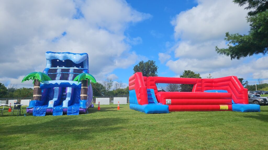 wipeout obstacle course and surfer waterslide Home