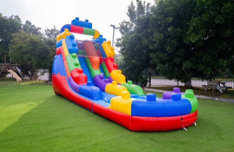 16' Block Party Waterslide